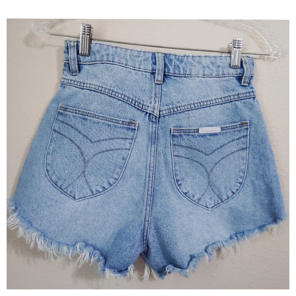 Rolla's Dusters High Rise Slim Shorts Size 24 - Picture 3 of 6